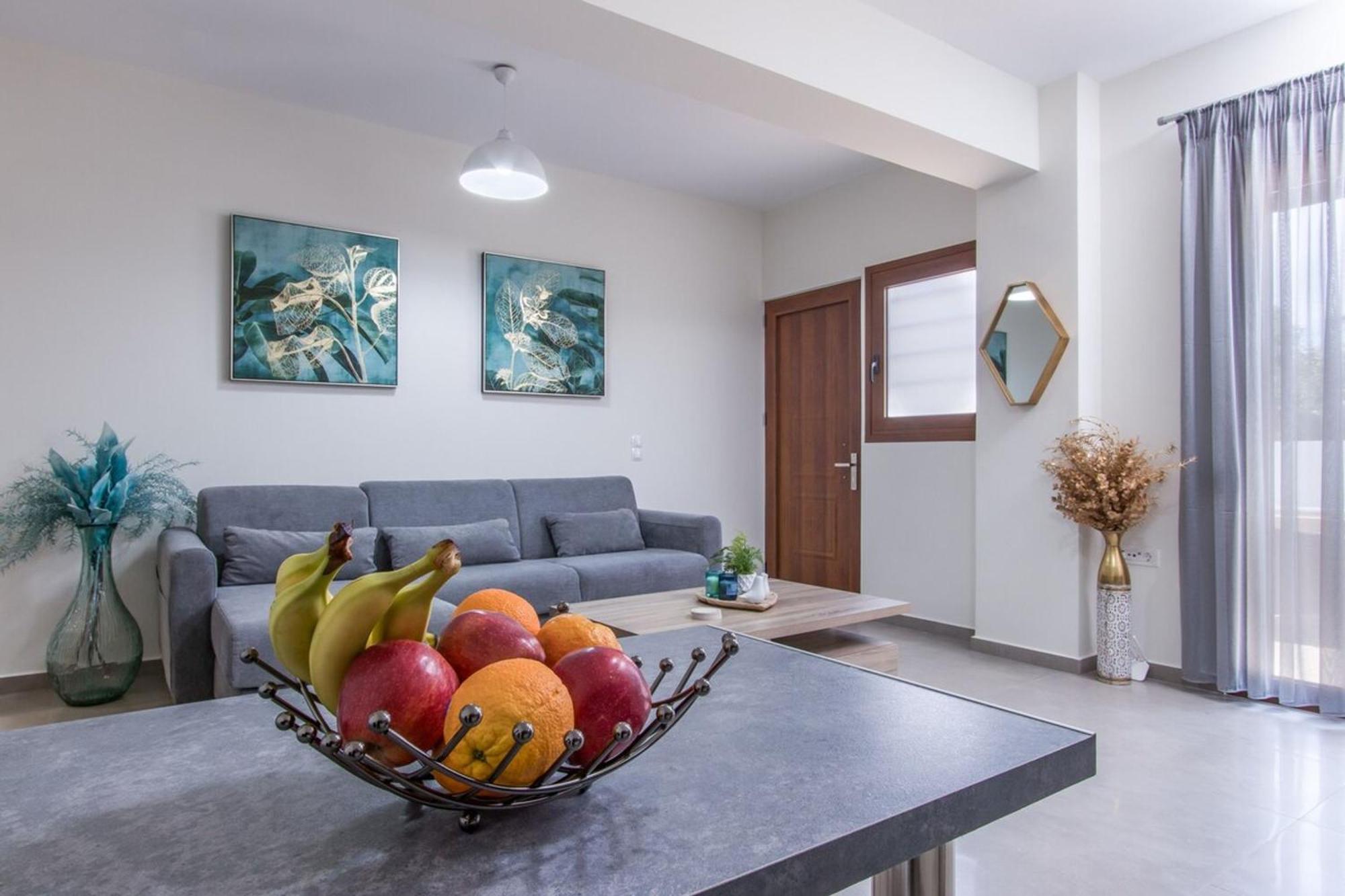 Luxury Katsoulakis Apartments In Countryside Alikianos Exteriér fotografie