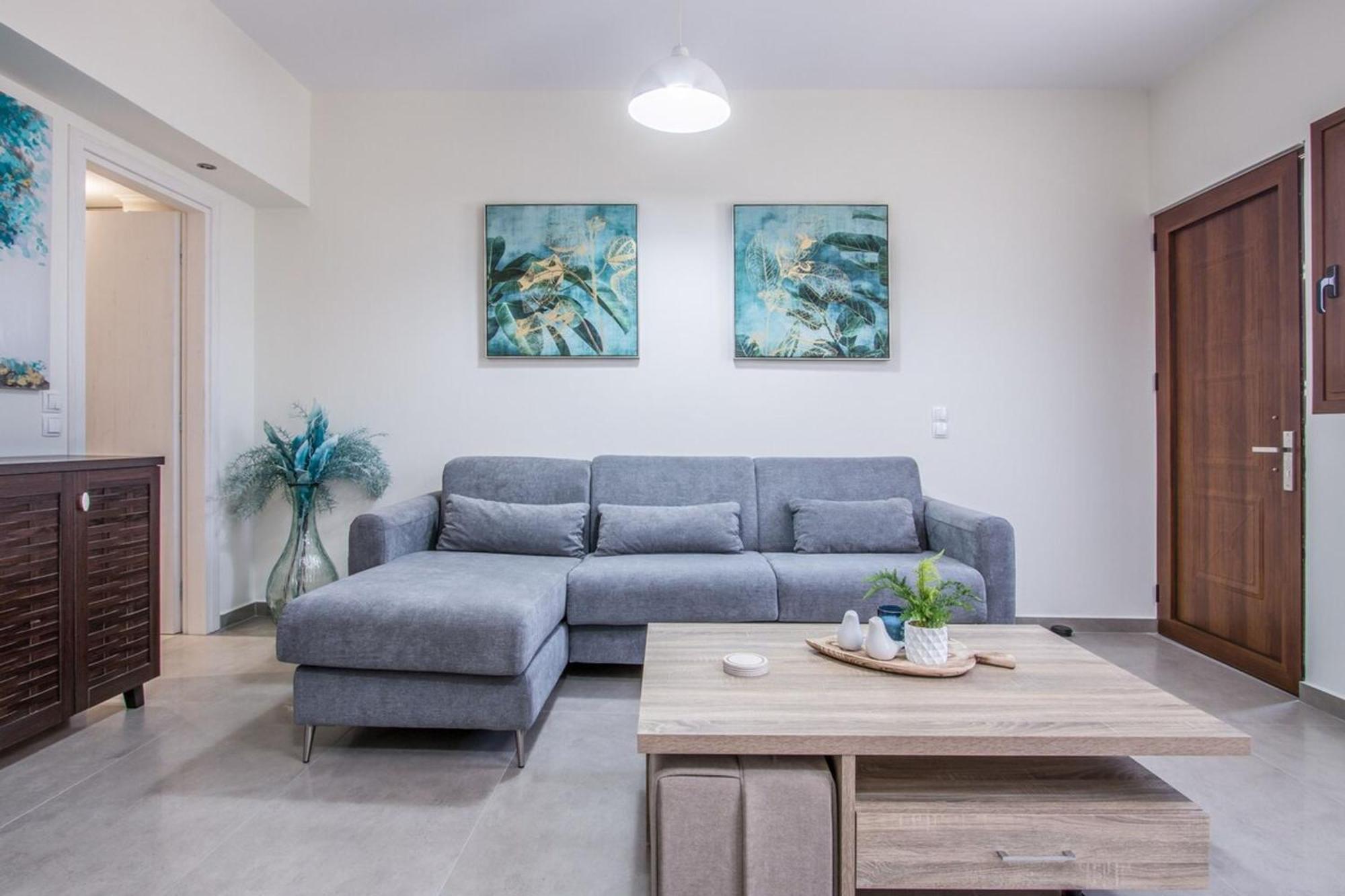 Luxury Katsoulakis Apartments In Countryside Alikianos Exteriér fotografie
