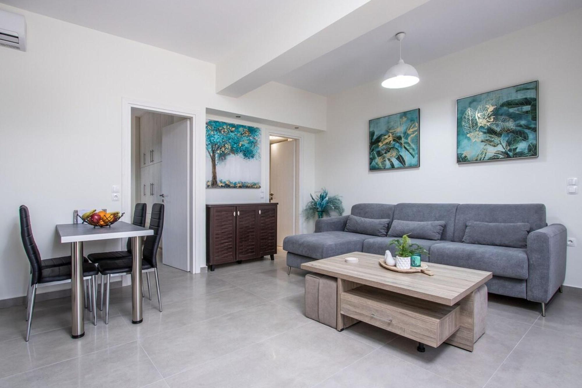 Luxury Katsoulakis Apartments In Countryside Alikianos Exteriér fotografie